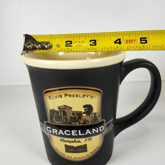 Elvis Presley Graceland Memphis TN Home to Rock N Roll Black by Americaware 2017 - Picture 8 of 8